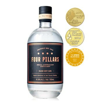 フォーピラーズ レアドライジン 700ml 41.8度 Four Pillars Rare Dry Gin オーストラリアNo.1クラフトジン kawahc