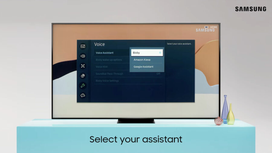 Samsung smart TV Google Assistant