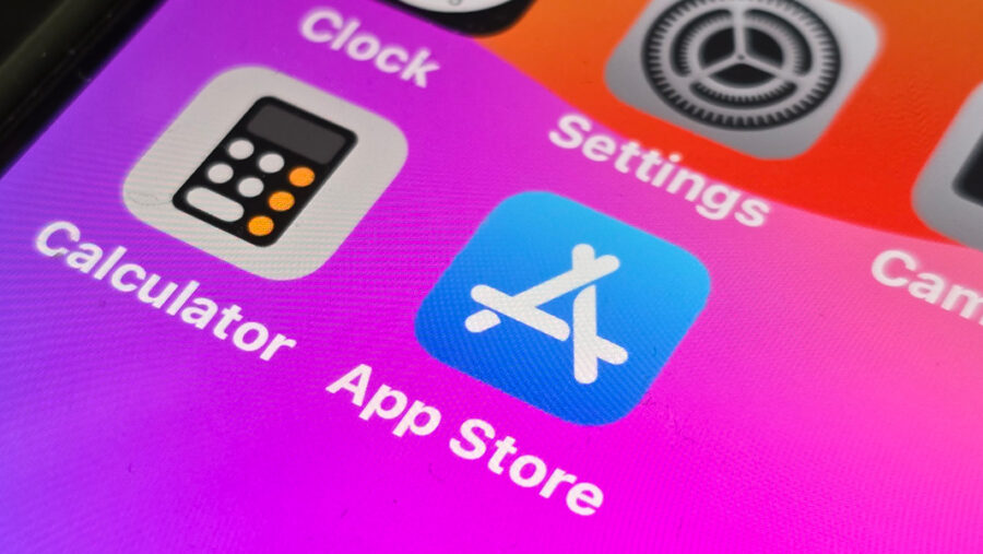 App Store icon on iPhone home screen