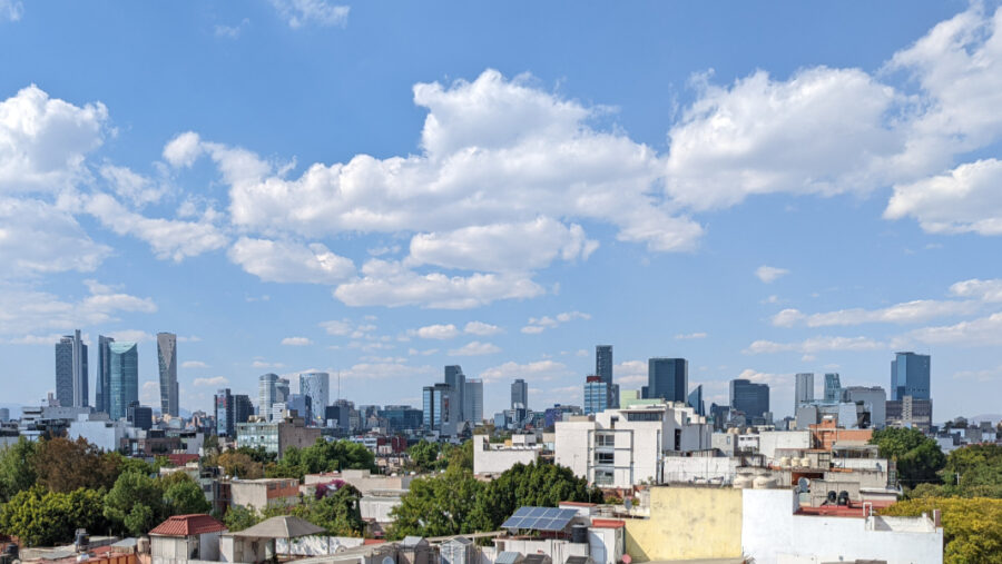 Reforma skyline, Mexico City