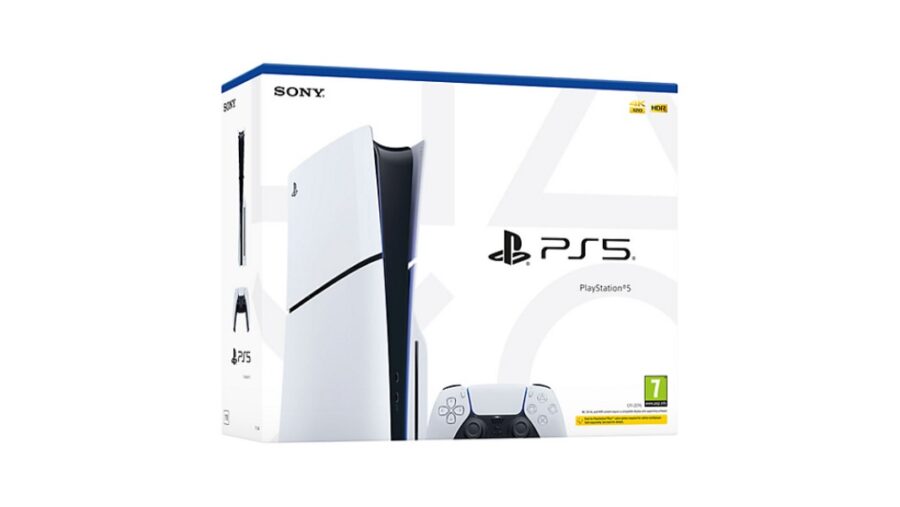 Sony PlayStation 5 Box No 8K logo