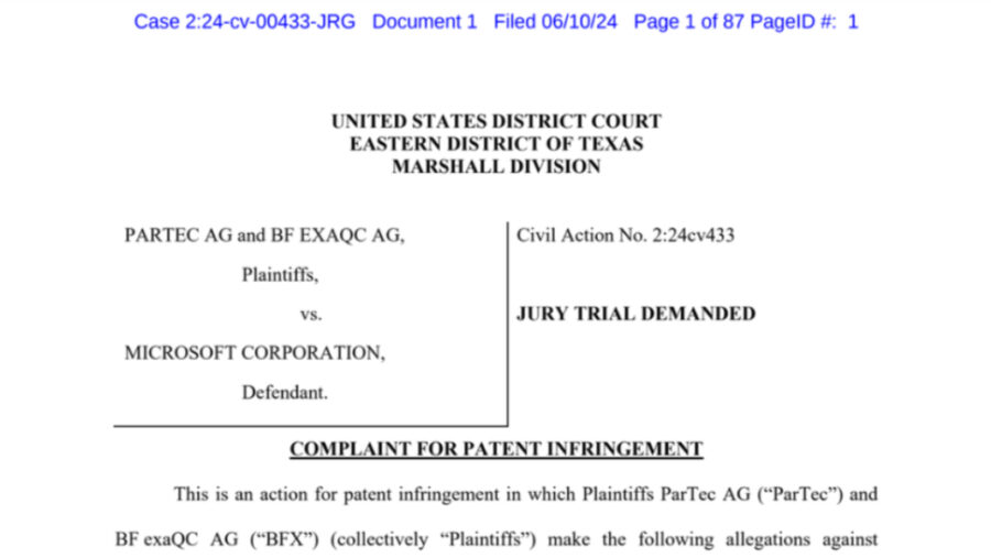 Partec v. Microsoft