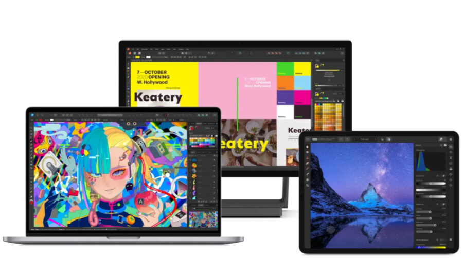 Affinity apps for Mac, PC, and iPad