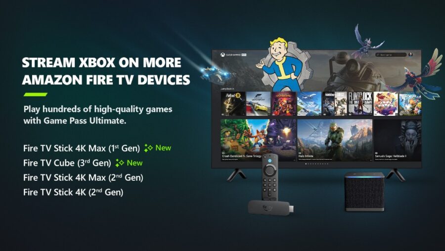 Xbox Cloud Gaming More Fire TV Devices