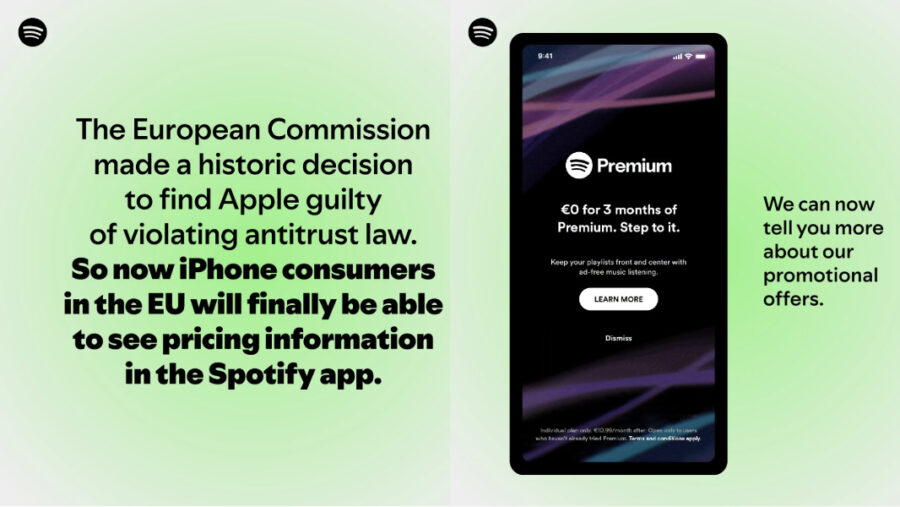 Spotify gets a win in the EU