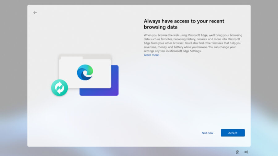 Microsoft Edge reaches for your data