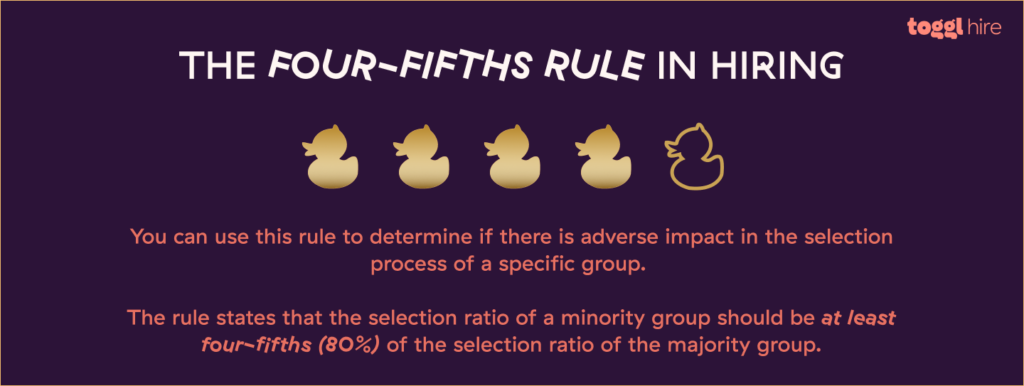 Four-Fifths Rule