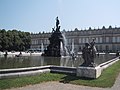 Herrenchiemsee, lado do jardim