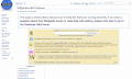 A GIF showing what it could look like to use the New Topic Tool's visual mode to add a new topic topic to a Wikipedia talk page.
