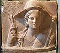 Votive relief to Isis-Demeter from Dion, Hellenistic period.