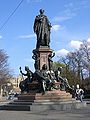 Maxmonument in Munich, de:Maximilianstraße (München), sculpted by Caspar Zumbusch