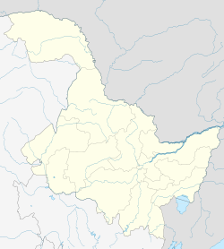 Tongjiang is located in Heilongjiang