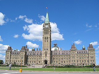 Parliament Hill en Ottawa.