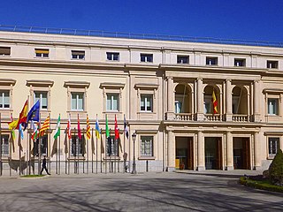 Palacio del Senado, sede de la Cámara Alta.