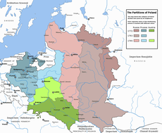 Puolan jaoissa 1772, 1793 ja 1795 valkovenäläiset liitettiin Venäjän keisarikuntaan.