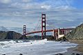 Golden Gate Bridge from Marshall Beach