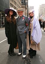 Teilnehmer an der Easter Parade in New York