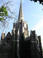 Capiya central del Abney Park Cemetery.