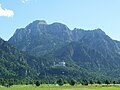 with mountain Säuling and 12-Apostle-ridge to Pilgerschrofen