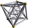 正二十四胞体 （16個を4次元空間内で貼り合わせる）