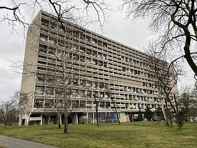 L'Unité d'habitation de Berlin även kallat Corbusierhaus i Berlin.