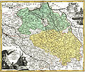 Žemutinė Lužica ir Aukštutinė Lužica, 1715–1724 m.