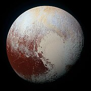 2015 – Foto av planeten Pluto Foto: NASA