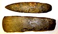 Tanskasta löydetty kivikautinen kirveenterä ja veitsi