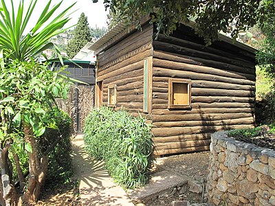 Le Cabanon i Roquebrune-Cap-Martin, det enda huset av Le Corbusier för eget bruk.