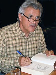 O escritor y guionista estausunidense John Irving en 2006.