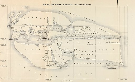 Mappa di Eratostene