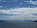 Lacul cu panorama Alpilor