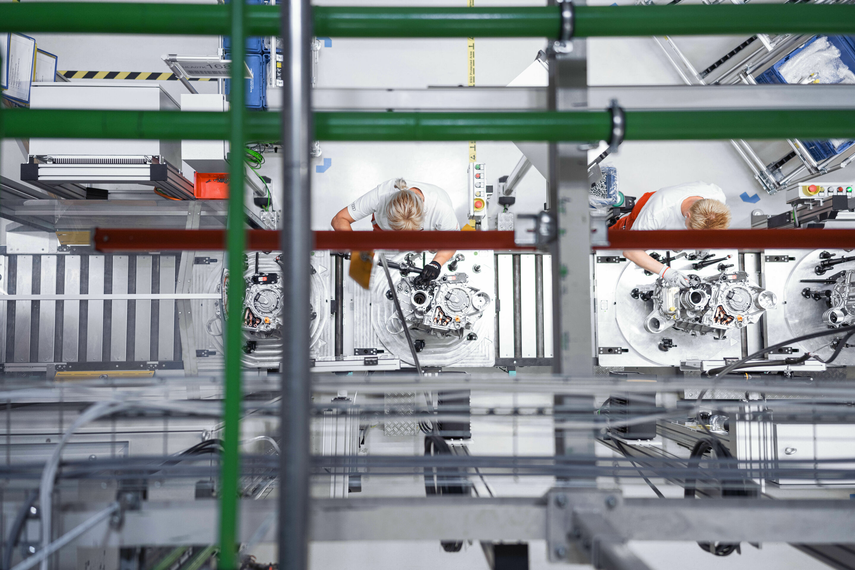 Audi begins production of electric motors for the PPE in Győr