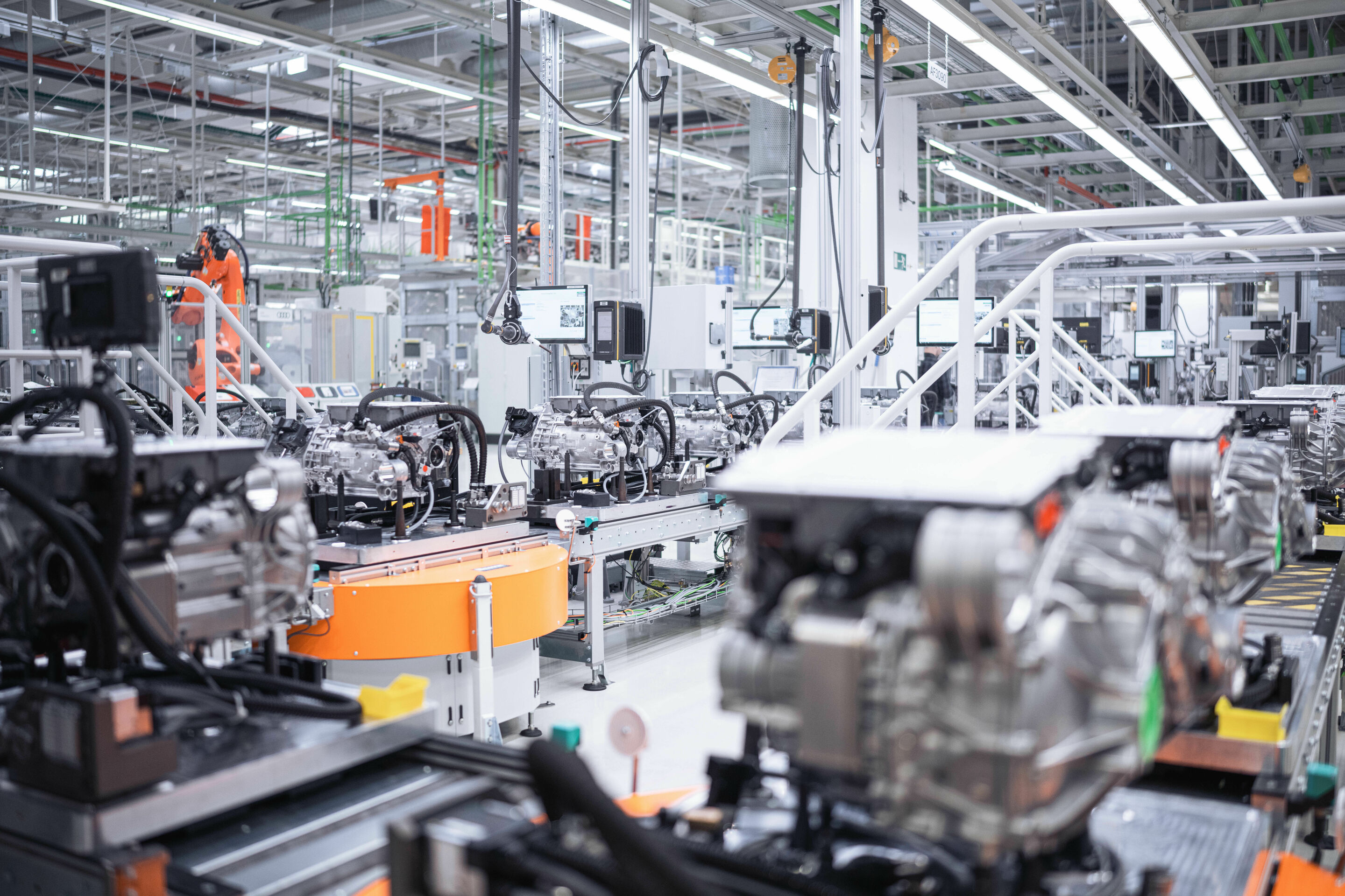 Audi begins production of electric motors for the PPE in Győr