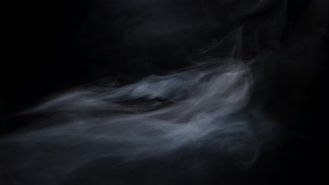 haze smoke swirling on black background 03