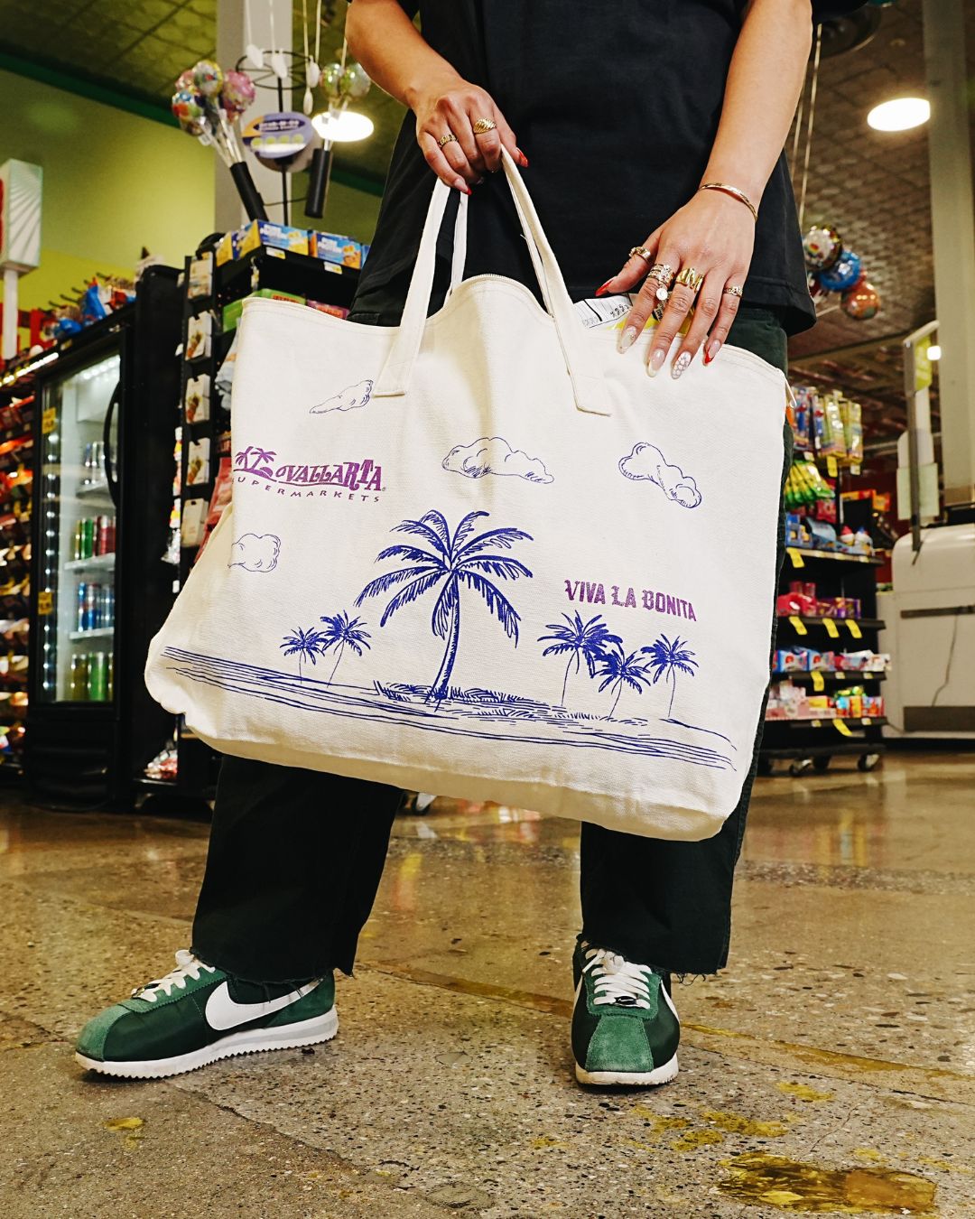 VALLARTA X VIVA LA BONITA TOTE BAG