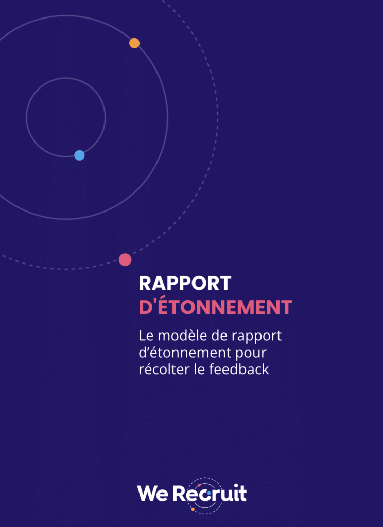 Modèle de rapport d'étonnement gratuit