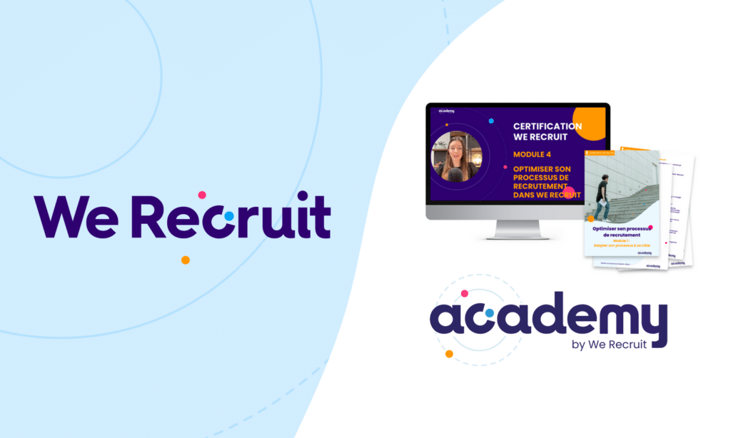 We Recruit nouvelle certification We Recruit Academy