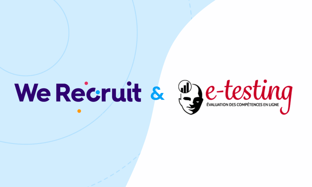 Connecteur We Recruit E-testing