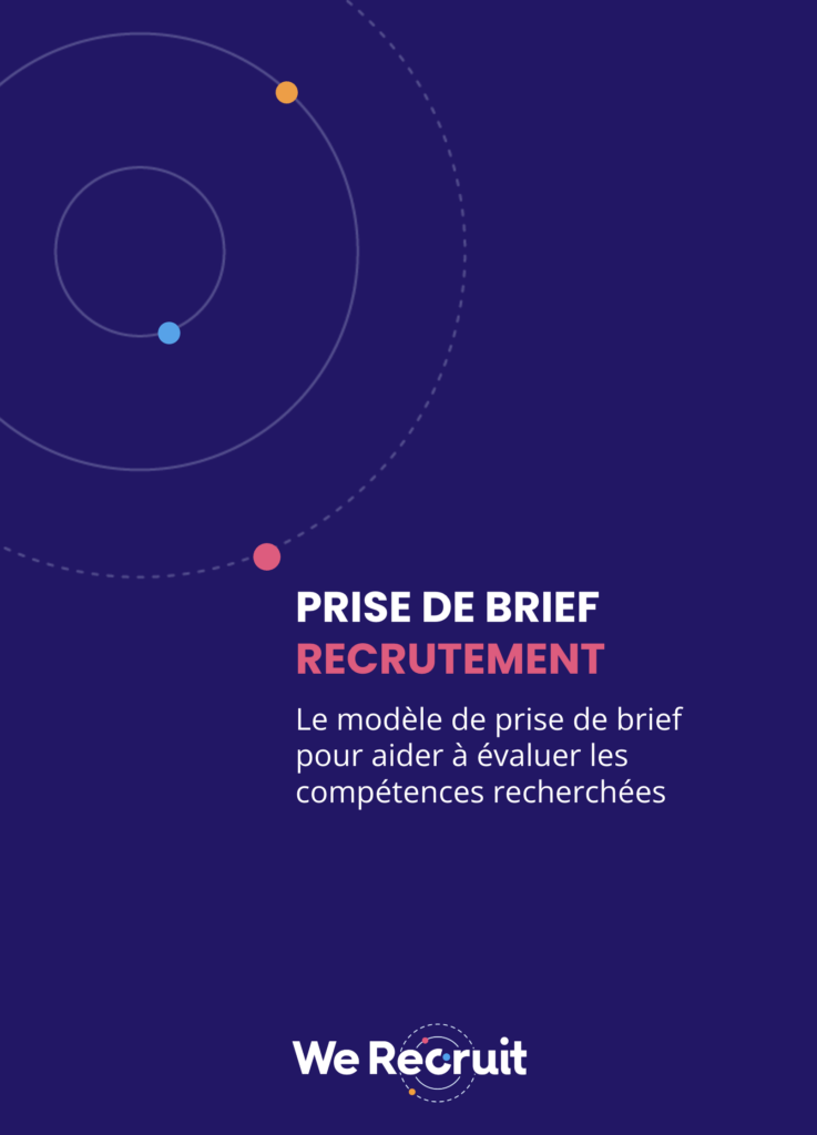 Modèle de prise de brief recrutement