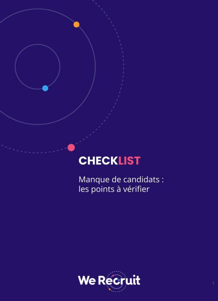 Checklist manque de candidats les points à vérifier