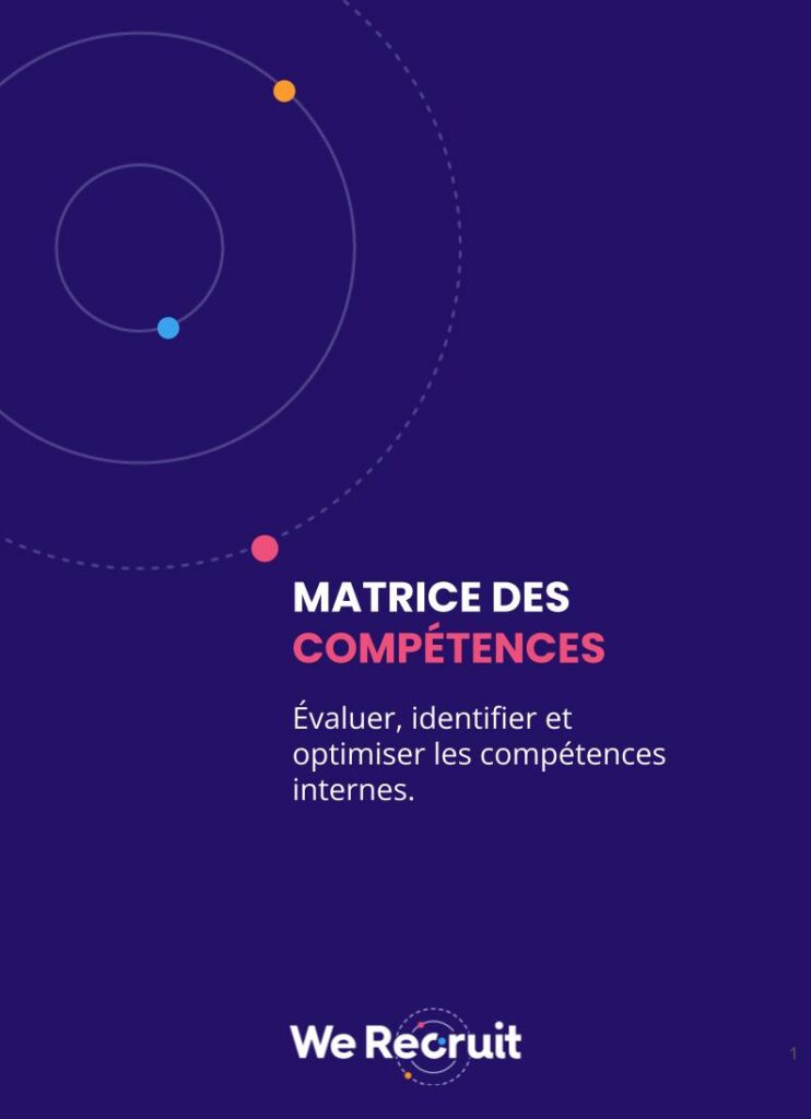 Modèle matrice des compétences