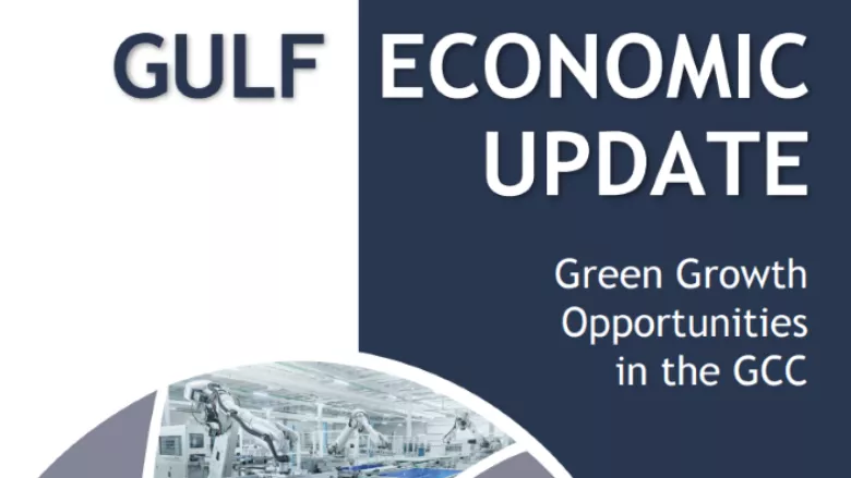 GCC Economic Update October 2022 Renewable Energy Report Cover