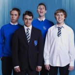 Article thumbnail: Inbetweeners 10th Anniversary Series 3 generic shoot Channel 4 C4 tv still