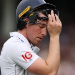 Article thumbnail: Cricket - Third Test - England v Sri Lanka - The Oval, London, Britain - September 8, 2024 England's Dan Lawrence reacts after losing his wicket Action Images via Reuters/Paul Childs