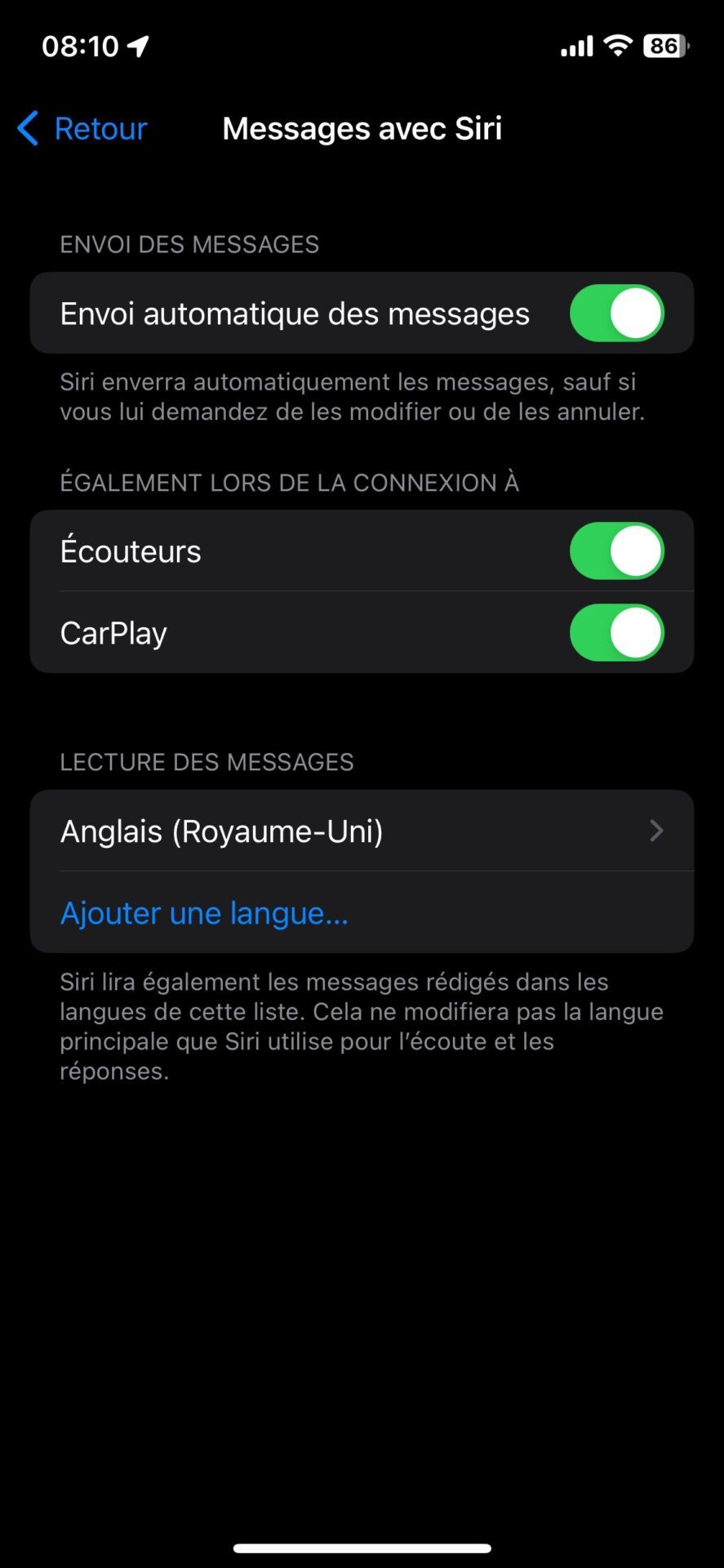 Siri Polyglotte Ios 17.42