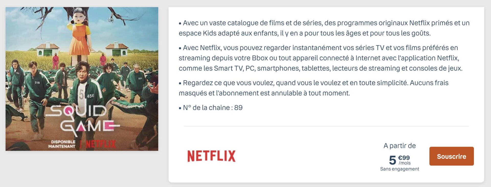 Netflix Bouygues Telecom