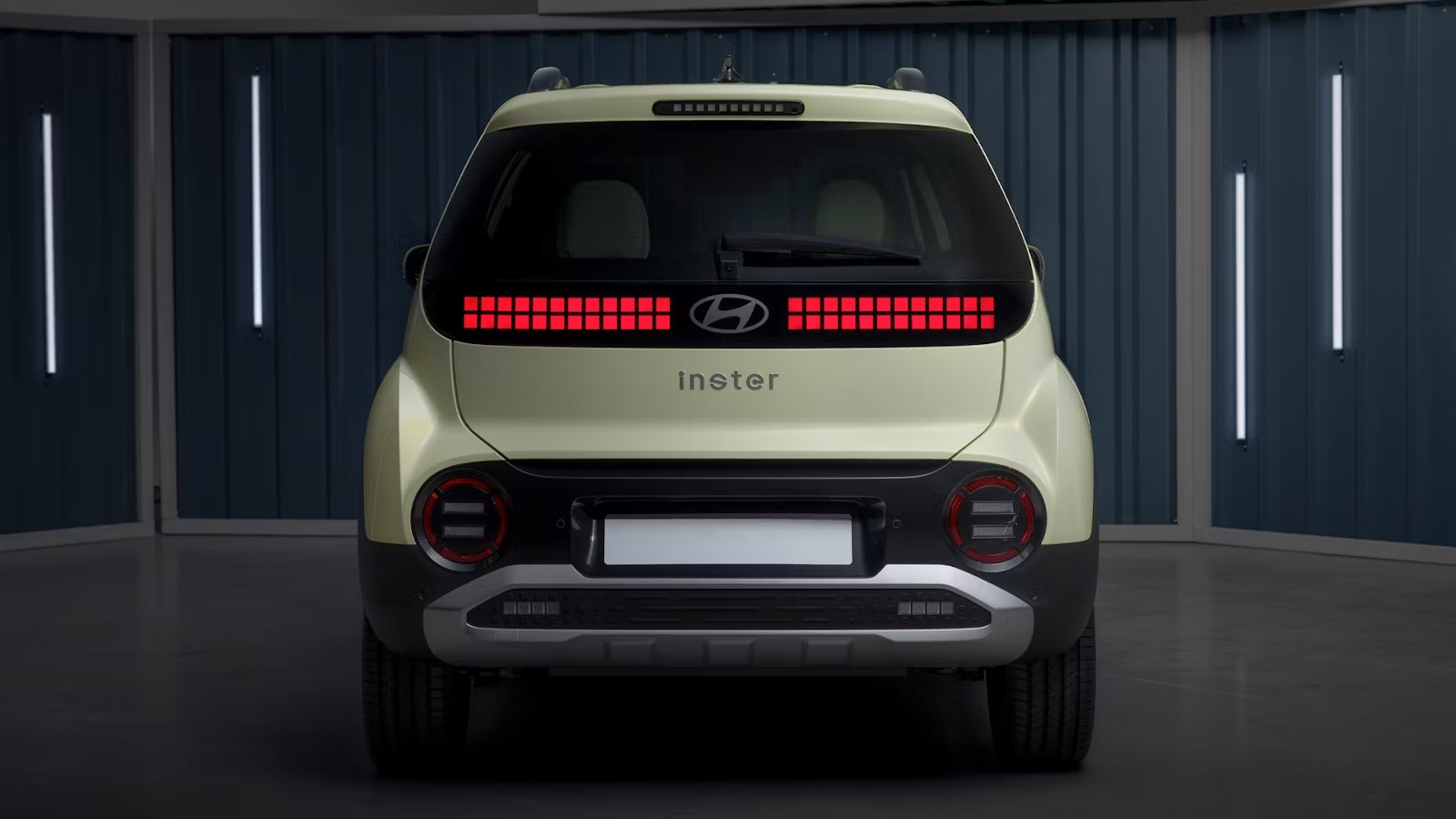 New Hyundai Inster Rear