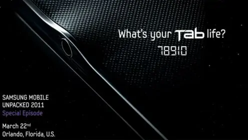 Featured image for Video: Samsung Teases Upcoming Galaxy Tab, 8.9 Inch Model?