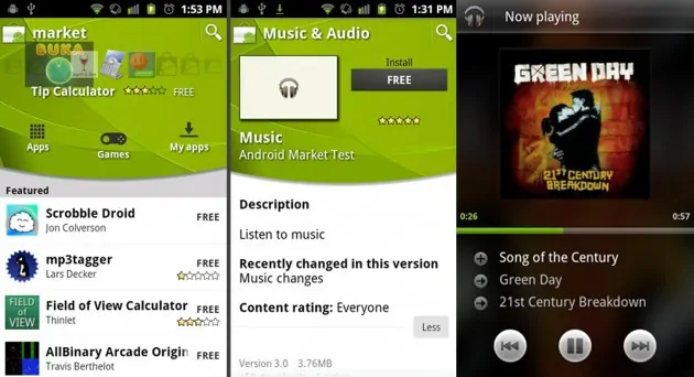 Featured image for Google set to Launch New Music, Camera, and Gallery apps via New Android Market